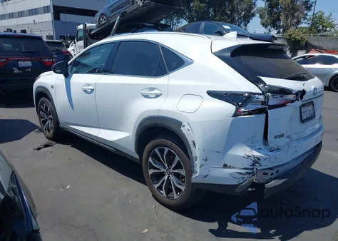 2017 Lexus Nx 200T F Sport из США, поврежденный, VIN JTJYARBZ6H2075217